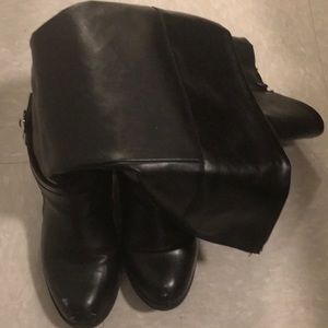 Black boots